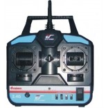 RADIO 2.4GHZ 4 CANAIS COM RECEPTOR PARA AEROMODELO EFLY TR4002